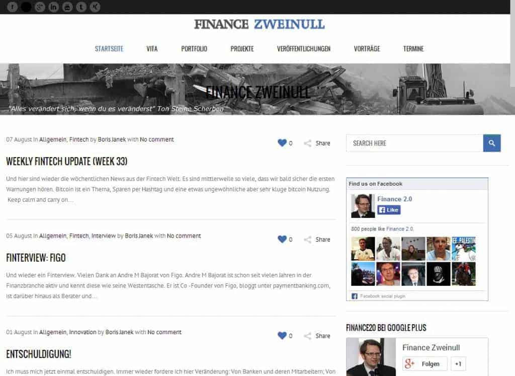 Finance Zweinull widmet sich den FinTech-Startups.