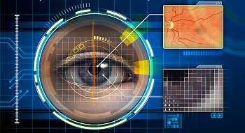 Bitkom-Umfrage zum bargeldlosen Bezahlen: 35 Millionen würden Iris-Scan oder Fingarbadruck nutzen. Bild: Thufir/bigstock.com