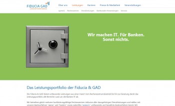 An 16. Juli startete die Fiducia GAD auch ihre neue, lebendige WebsiteFiduciaGAD