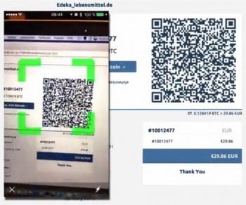 Aktueller Beitrag: Wie man bei Edeka mit Bitcoins bezahlt.Hybridbanker