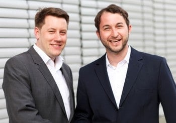 Dirk Rudolf (COO,links) und Stefan Krautkrämer(CEO) von FinTecSystemsFiNTecSystems