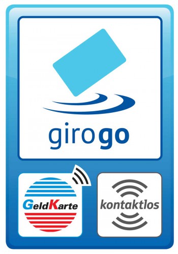 Schon mal gesehen? Das girogo-Akzeptanzstellen-Logo sucht man häufig vergebens.girogo