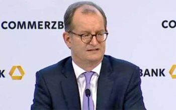 Martin Zielke, Vorstandsvorsitzender der Commerzbank