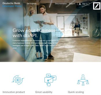 Das neue Entwickler-Portal der Deutschen Bank developer.db.com Deutsche Bank