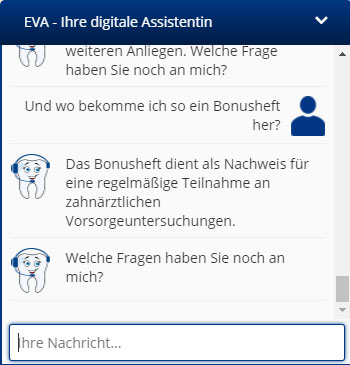 Chatbot im Einsatz