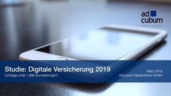 Studie „Digitale Versicherung 2019“