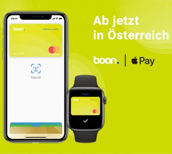 boon jetzt in Österreich per boon-Mastercard und App