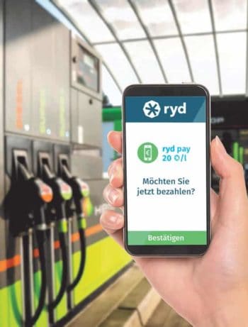 ryd app - Konkurrenz zu Shell Smartpay