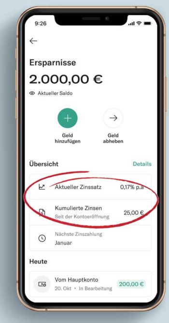 N26 Tagesgeld