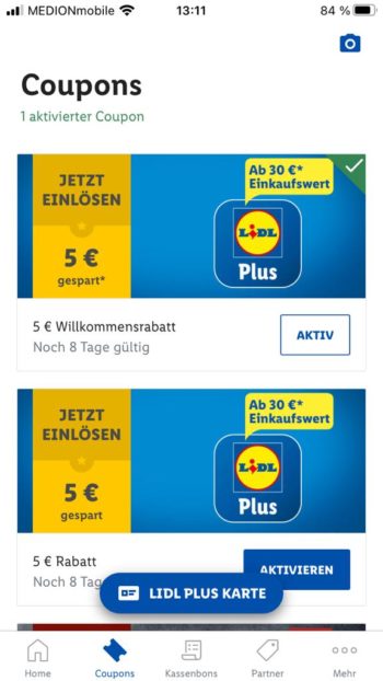 Lidl Pay Coupons