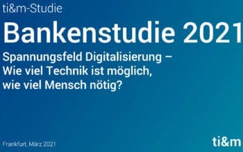 Die Studie befasst sich unter anderem mit den Erfolgsaussichten für Identifizierungsservices. <q>ti&amp;m</q>