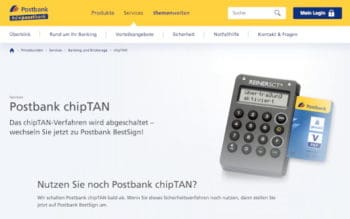 girocard ist ein zentraler Baustein der chipTAN Infrastruktur