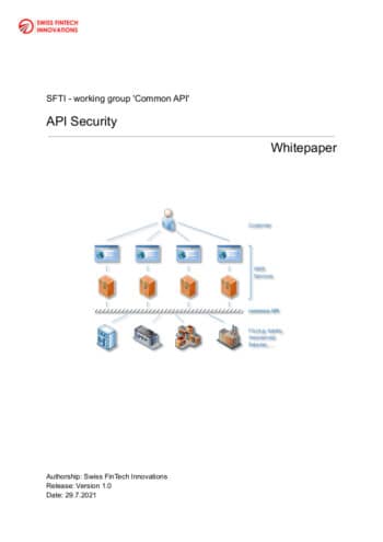 Technische Aspekte, rechtliche Grundlagen und verfügbare Lösungen zur API-Security hat der SFTI in seinem aktuellen Whitepaper zusammengefasst. <Q>SFTI