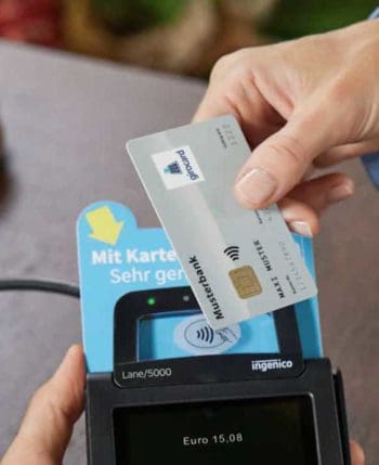 Payment per Girocard 