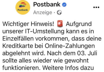 Blick nach vorne – oder auch zurück zu bislang ungelösten Problemen?<Q>Facebook