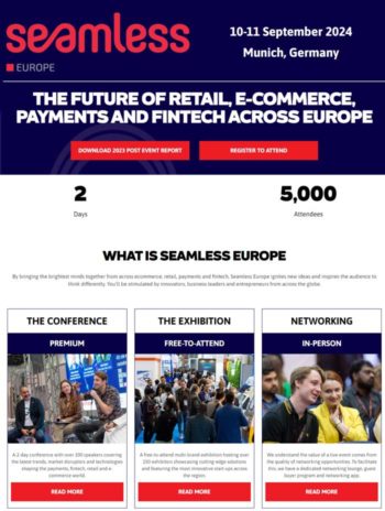 Seamless Europe Website