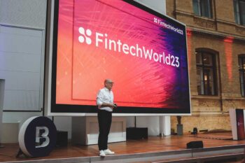 FinTechWolrd Eröffnung durch Thorsten Hahn