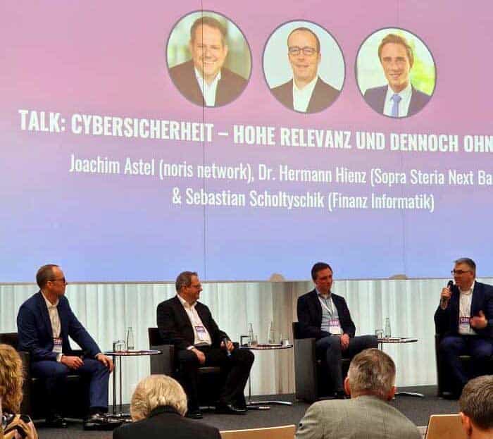 Talk mit Joachim Astel, Dr. Hermann Hienz, Sebastian Scholtyschick<q>Dunja Koelwel</q>
