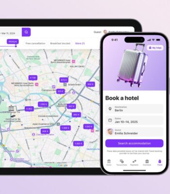 Entwicklung von Vivid als Finanz-Plattform zum Travelmanagement-Tool.