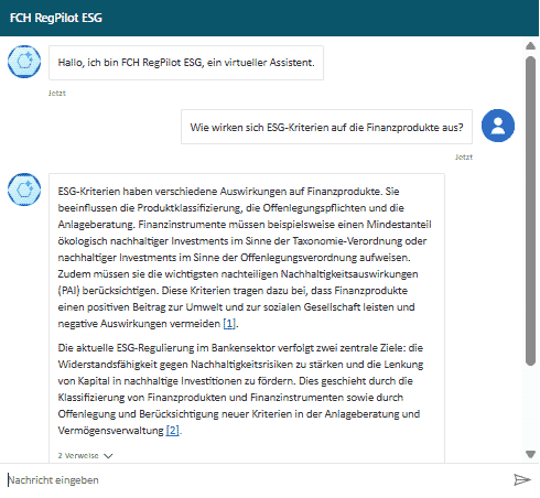 FCH RegPilots helfen die Regulatorik ohne typische KI-Haluzinationen in den Griff zu bekommen.